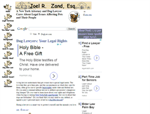 Tablet Screenshot of doglaw.com